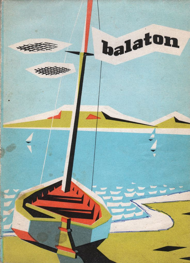 Balaton retro plakat11 poszter hirdetes BALATON.travel