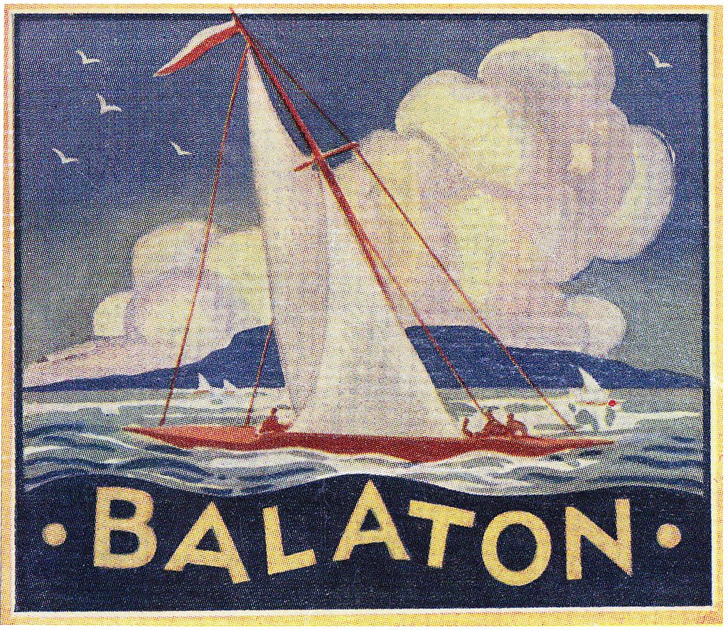 Balaton retro plakat2 poszter hirdetes BALATON.travel
