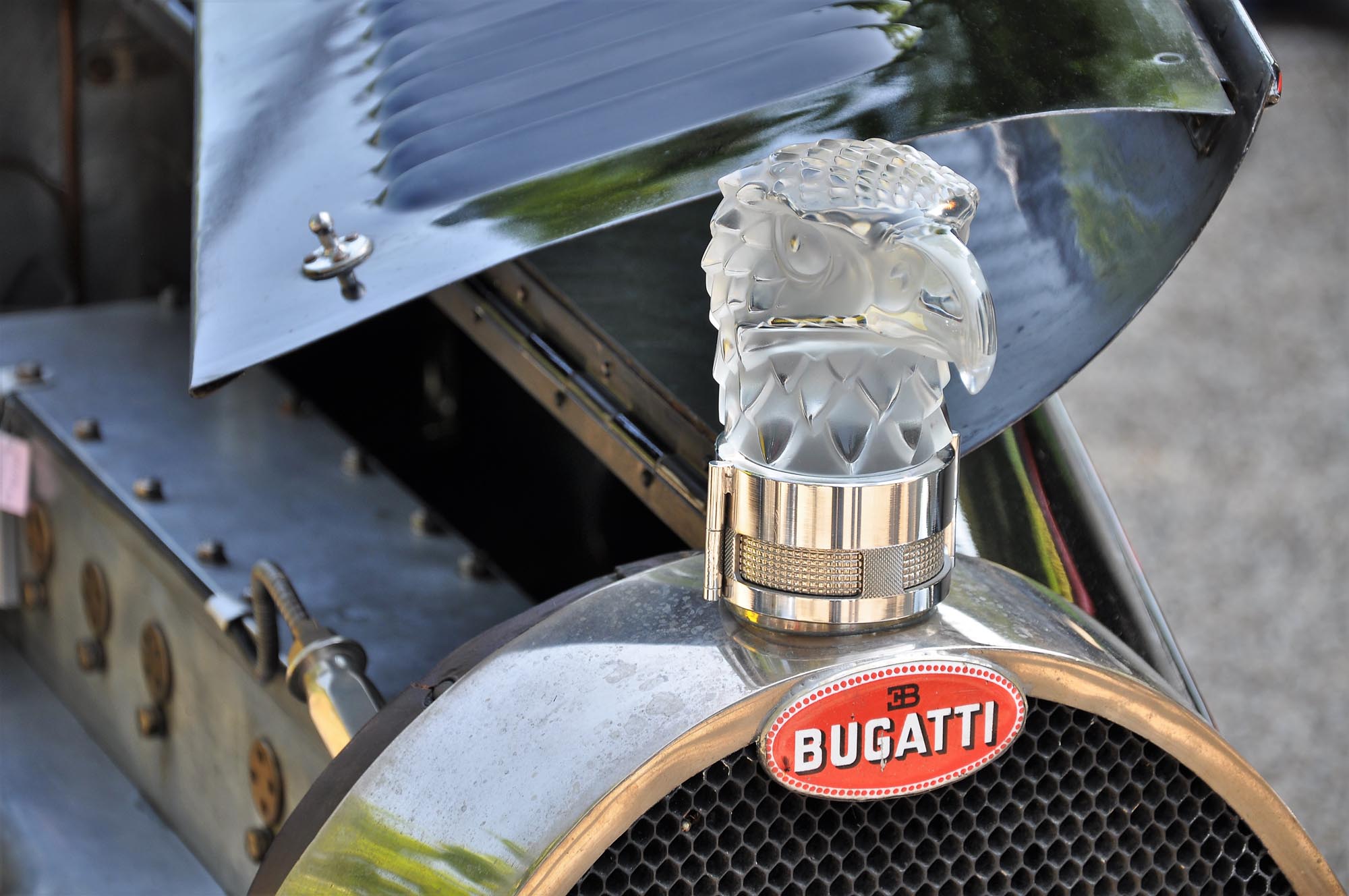 Concours De Elegance Balatonfured Bugatti 1924 Motor Muszerfal Tagore Setany BALATON.travel