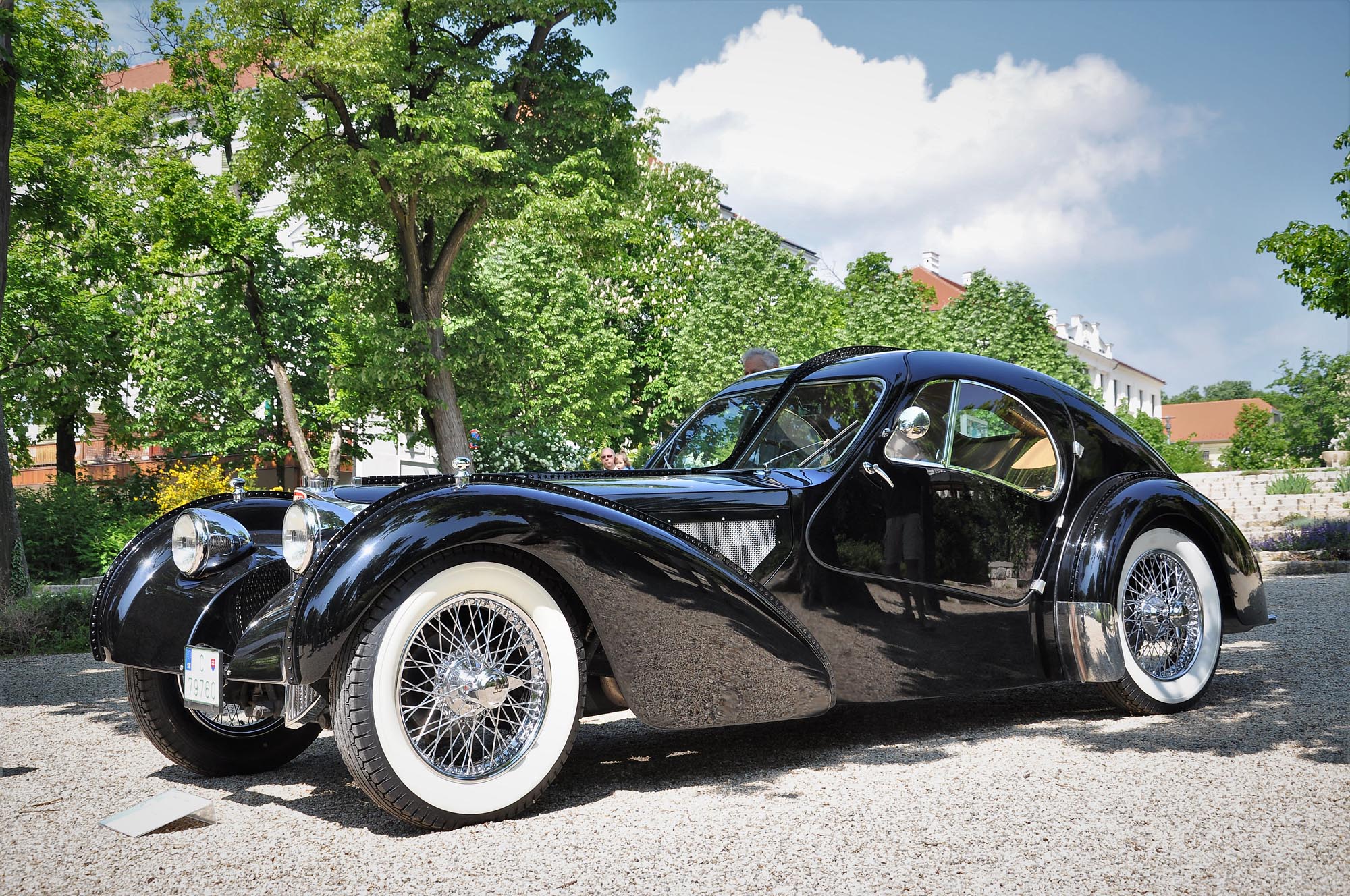 Concours De Elegance Balatonfured Bugatti 57 Atlantic Anna Grand Tagore Setany BALATON.travel
