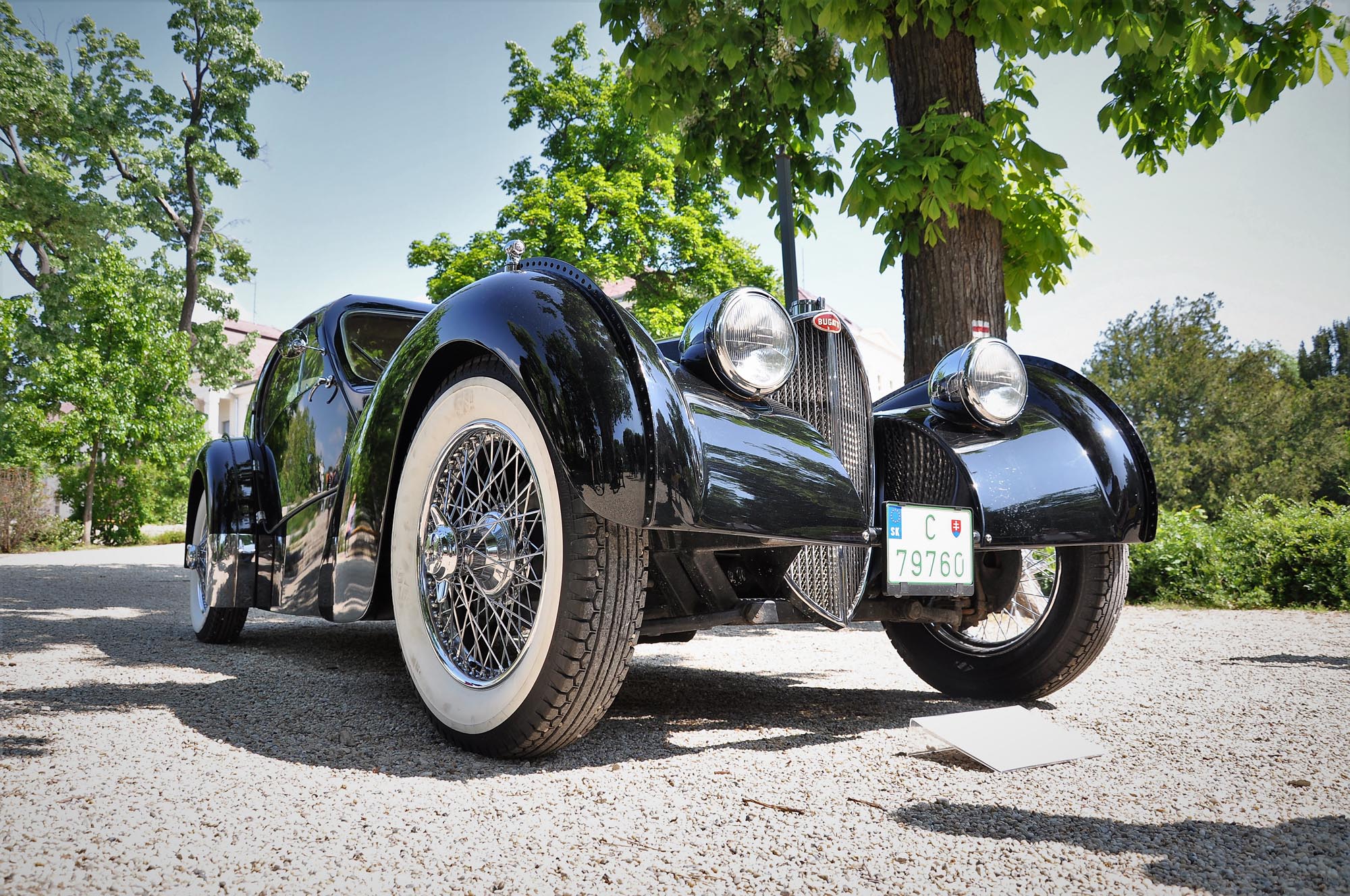 Concours De Elegance Balatonfured Bugatti 57 Atlantic Tagore Setany BALATON.travel