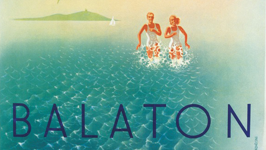 Retro Balatonos plakátok, poszterek