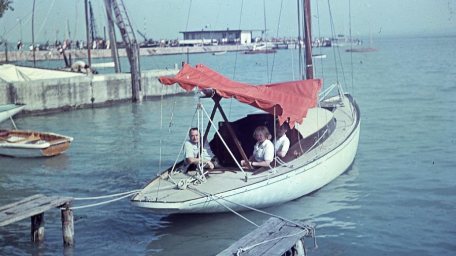 60-as évek Balatoni hajós és vitorlás fotói