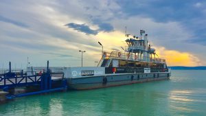 Kompmenetrend Balaton Tihany Szantod Rev Balatoni Hajozasi Zrt Ferry HAJOZASHU