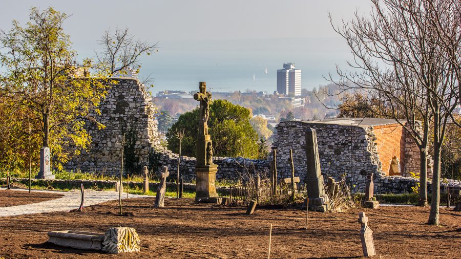 Papsokai Szent Mihály templomrom Balatonfüred