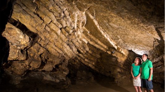 Barlangi Mikulás a Lóczy-barlangnál 2019 Balatonfüred