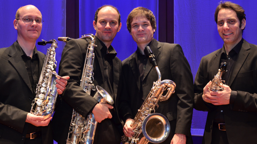 A Budapest Saxophone Quartet koncertje