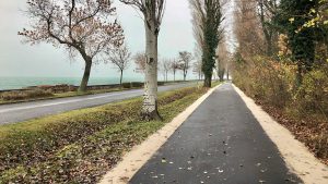 Tihany Godros Bicikliut Kerekparut Bringakor CsodalatosBalaton Strabag1