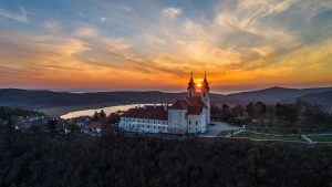 Tihany Naplemente November Tel Apatsag Hajozas CsodalatosBalaton Dronfoto11