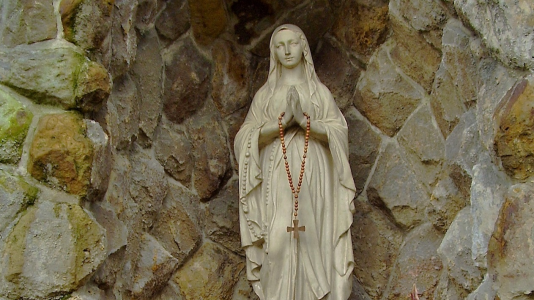 Lourdes-i Szűz Mária szobor, Balatonszentgyörgy