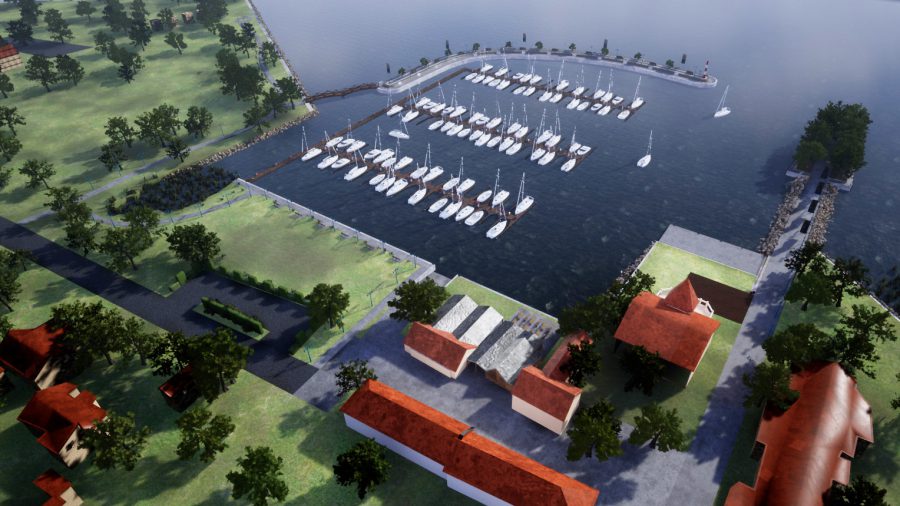 VIDEÓ: ilyen lesz a 133 férőhelyes révfülöpi kikötő