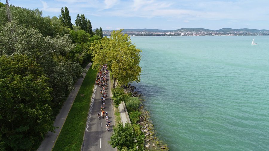 16 települést érint a Giro d'Italia kerékpárverseny a Balaton partján