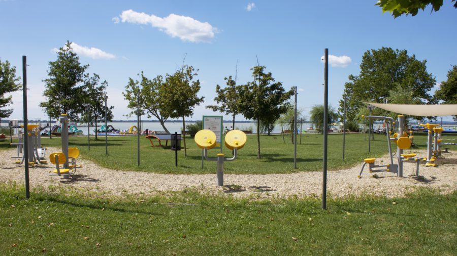 Fitneszpark és szabadtéri edzőterem Vonyarcvashegyen