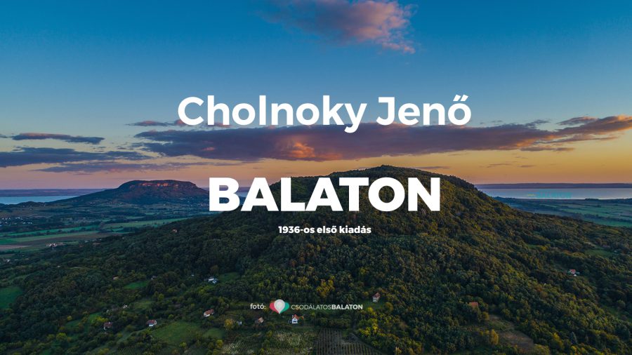 Cholnoky Jenő Balaton - töltsd le ingyenesen és olvasd el a híres tudós könyvét
