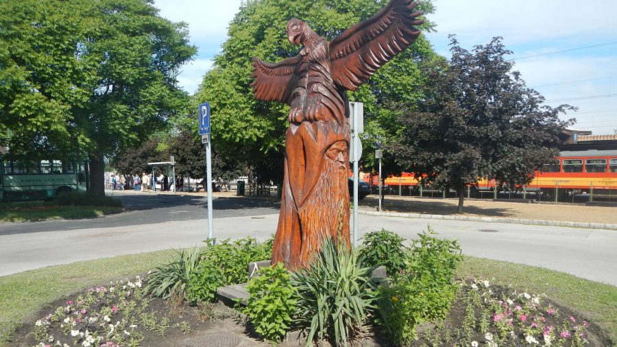 Turul-szobor Fonyód