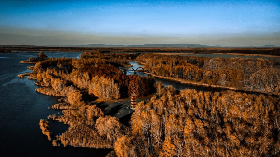Lopakodva érkezik a tél a Kis-Balaton Kányavári-szigetére