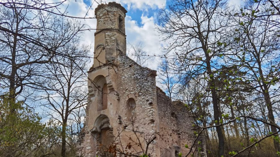 Ódörögdi templomrom Zalahaláp