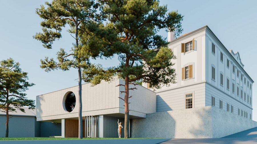2022 júniusában nyitja meg kapuit a balatonfüredi Esterházy-kastély
