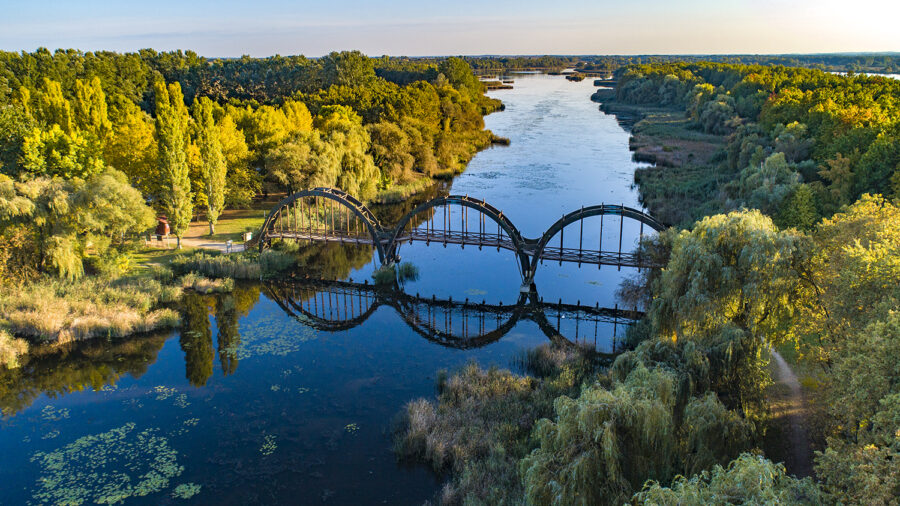 Csodálatos őszi pompában ragyog a Kányavári sziget a Kis-Balaton szívében