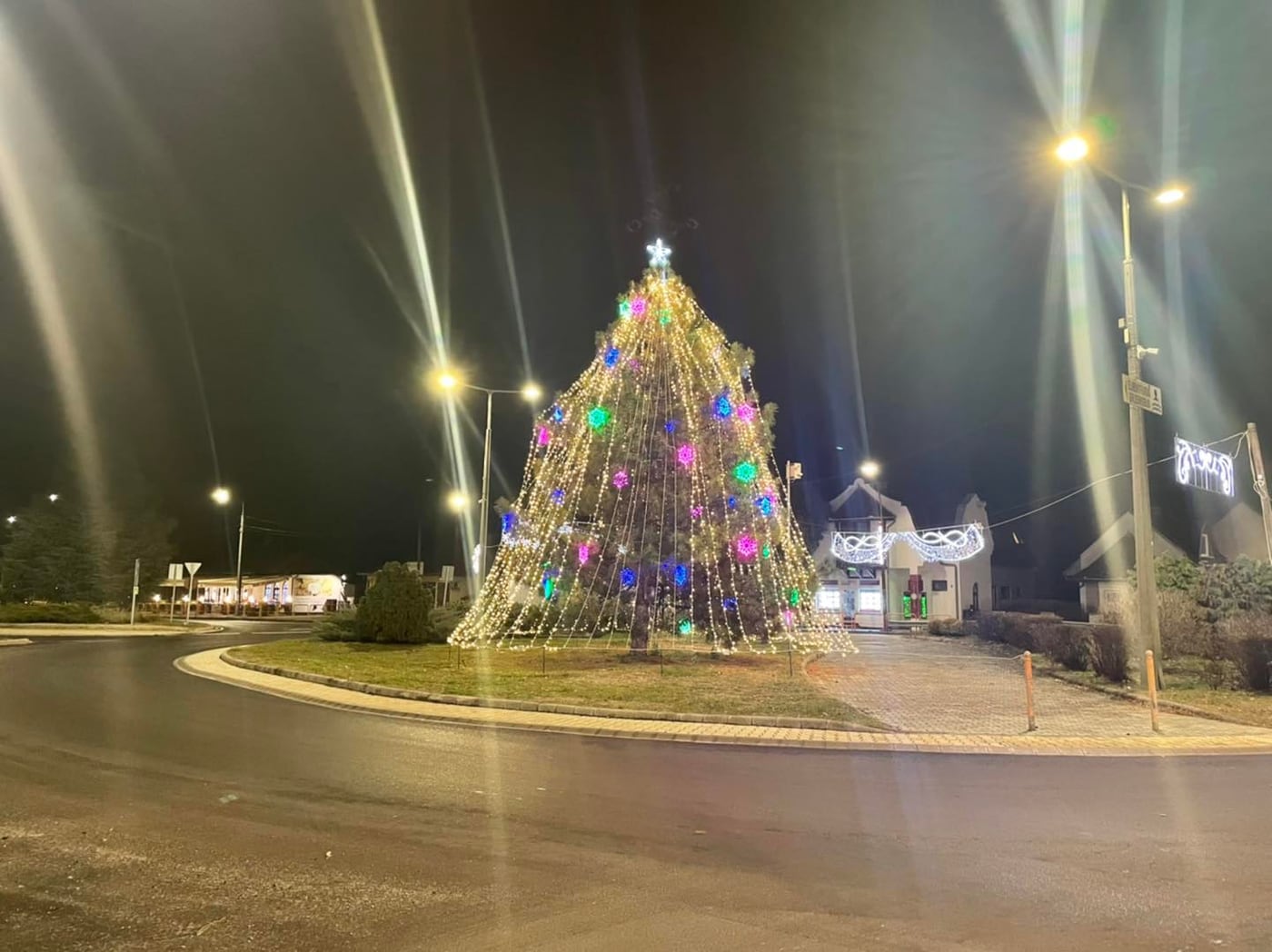 Adventi mesevilággá változott Balatonlelle központja
