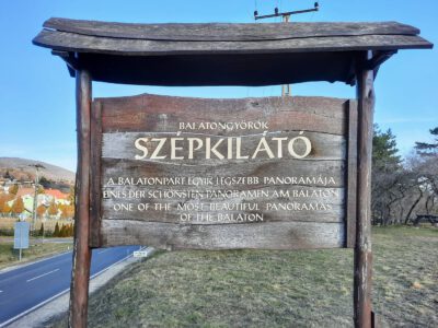 Balatongyöröki Szépkilátó, ahol a szó bennszakad, a lélek megtelik