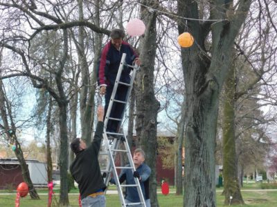 Bájos húsvéti park várja az ünneplőket Balatonlellén