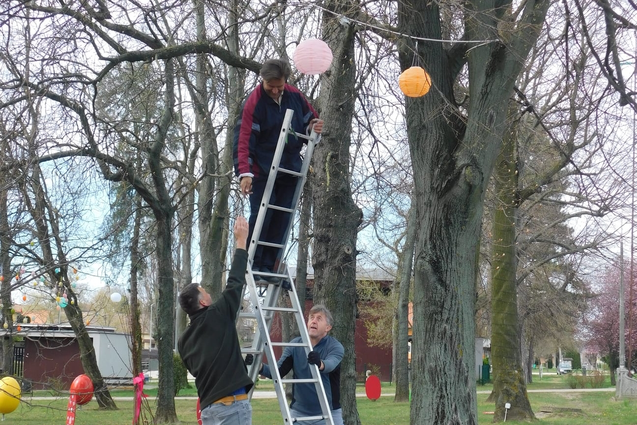 Bájos húsvéti park várja az ünneplőket Balatonlellén