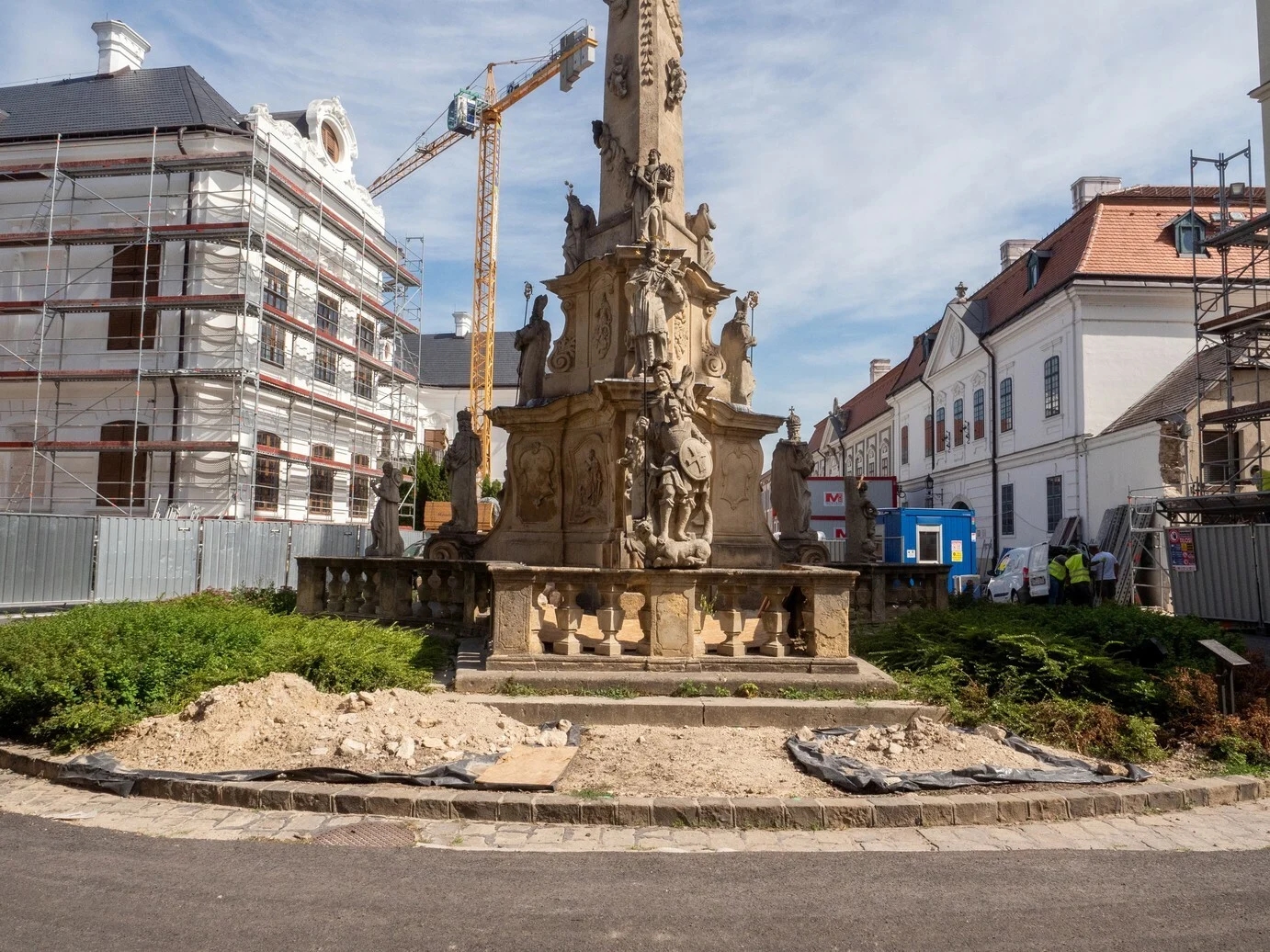 A veszprémi várnegyed 18 épülete újul meg, a beruházás elkezdődött