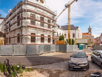 A veszprémi várnegyed 18 épülete újul meg, a beruházás elkezdődött