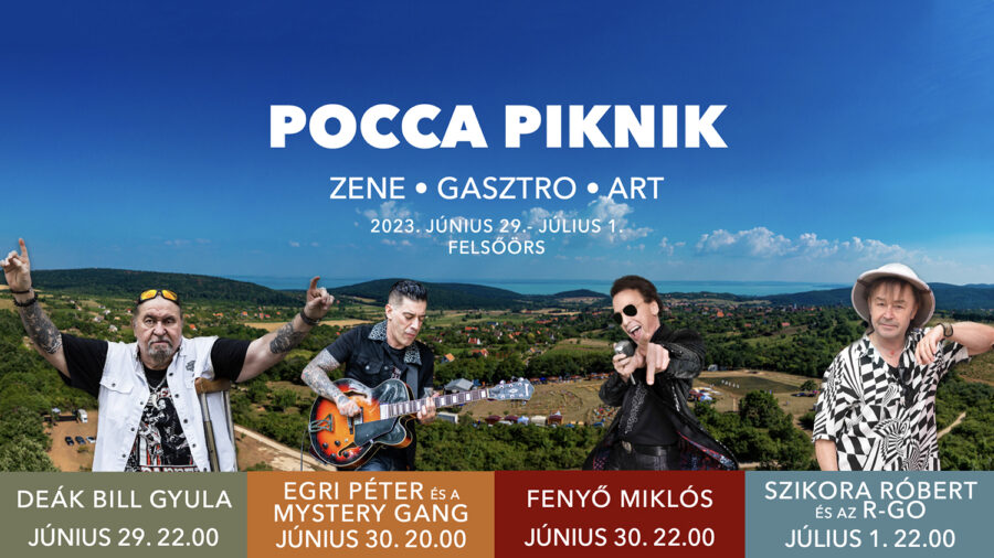 Pocca Piknik Fesztivál 2023 Felsőörs