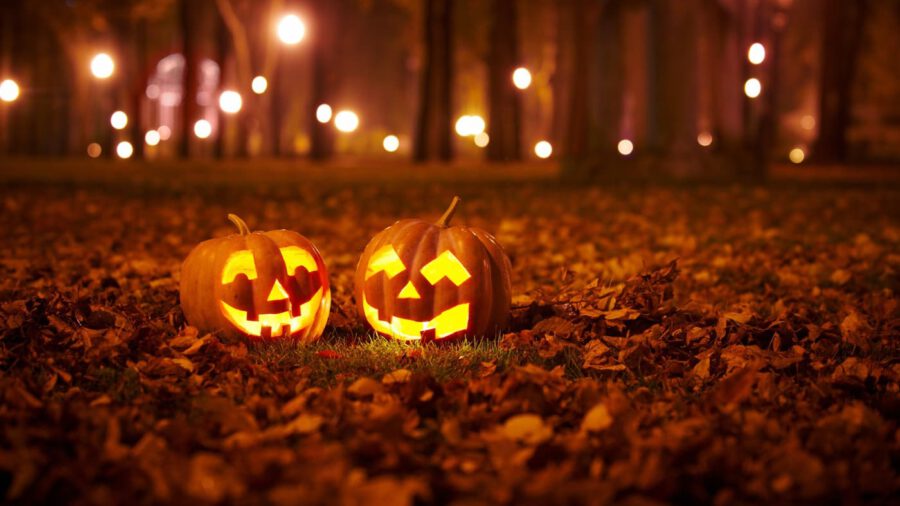 Halloween-i banzáj a a Huray Villa kertjében 2023 Balatonfüred