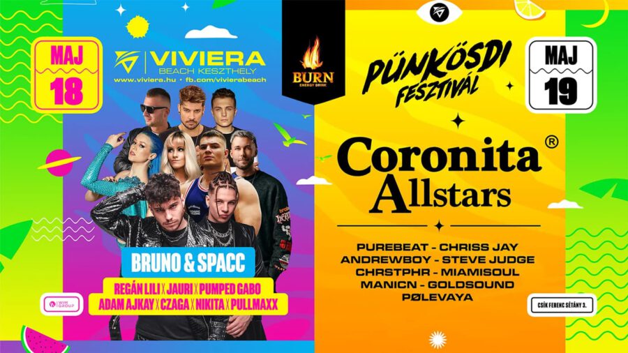 I. Pünkösdi Fesztivál ✘ 2024.05.18-19 ✘ Viviera Beach