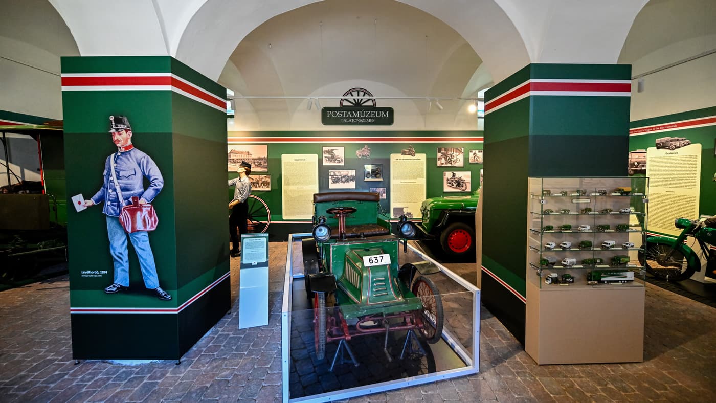 Július 11-től látogatható a felújított balatonszemesi Postamúzeum