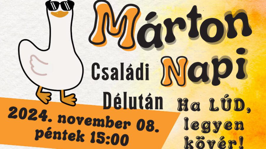 Márton napi családi délután 2024 Balatonfűzfő