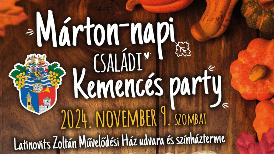 Márton-napi családi kemencés party 2024 Balatonszemes
