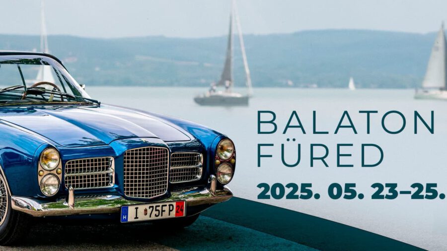 Concours d’Elegance veterán autó szépségverseny 2025 Balatonfüred