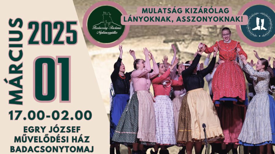 Hagyományőrző Asszonyfarsang 2025 Badacsony