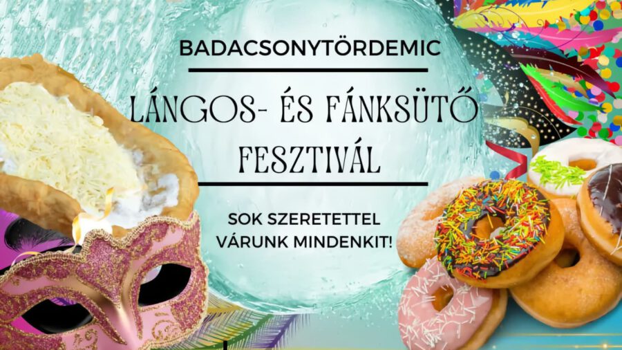 Lángos- és Fánksütő Fesztivál 2025 Badacsony