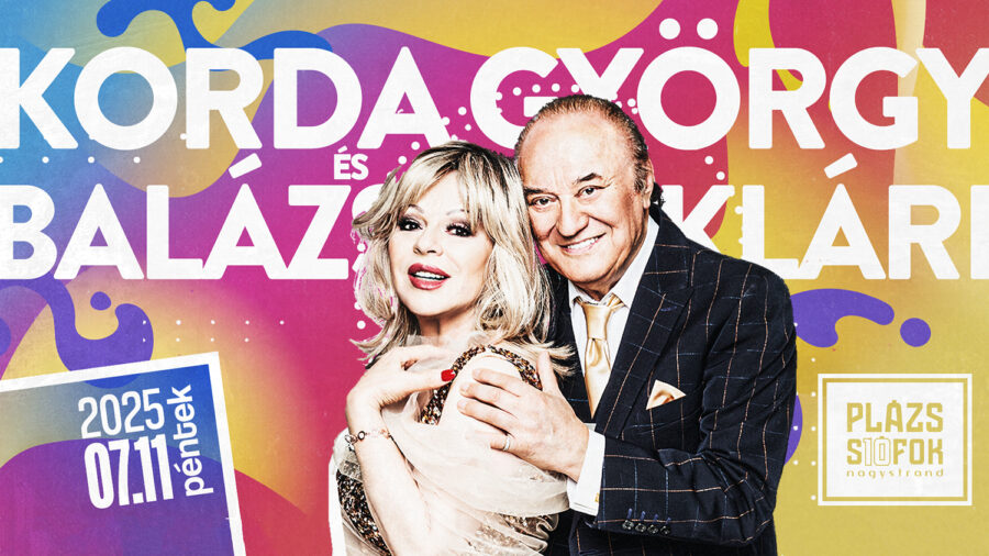 Korda György és Balázs Klári koncert / Plázs Siófok / 2025.07.11.