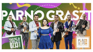 Parno Graszt koncert Plázs 2025