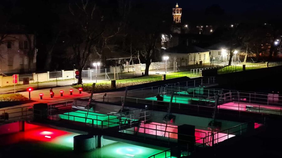 Március 15-től ismét látogatható a Sió-zsilip – nemzeti színekben ragyog az ünnepen
