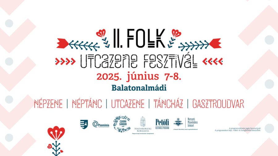 Folk Utcazene Fesztivál 2025 Balatonalmádi