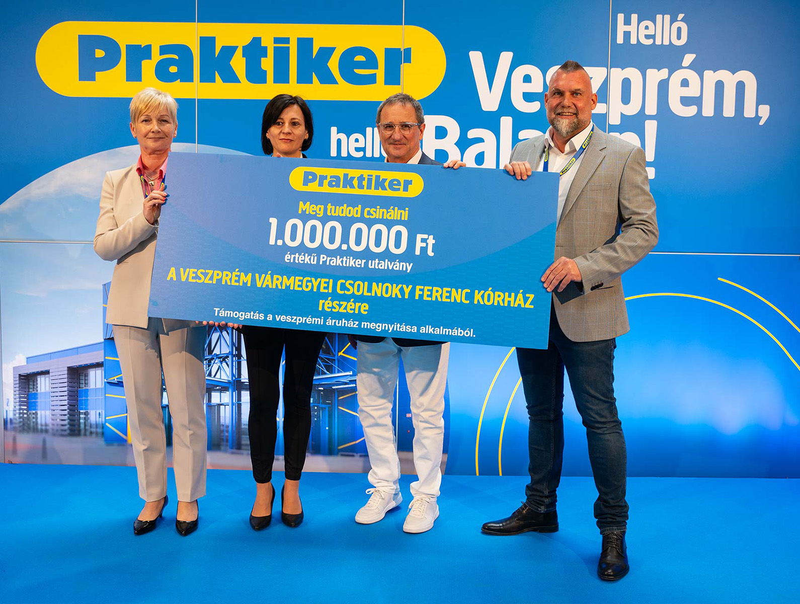 Barkácsparadicsom a Balaton mellett – Praktiker áruház nyílt Veszprémben