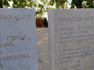 Új közösségi térrel gazdagodott Tihany: átadták a Pünkösdi Ligetet