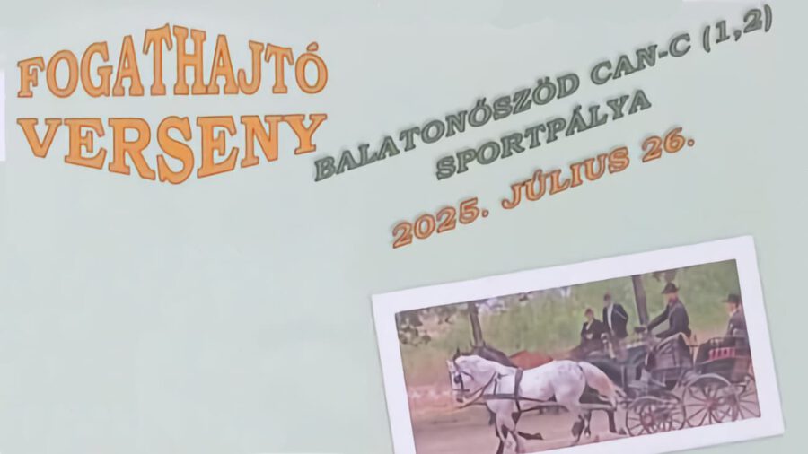 Fogathajtó verseny 2025 Balatonőszöd