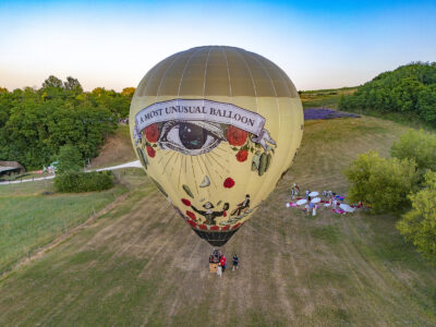 Egyedülálló hőlégballonnal jelent meg a Hendrick’s a Balatonon