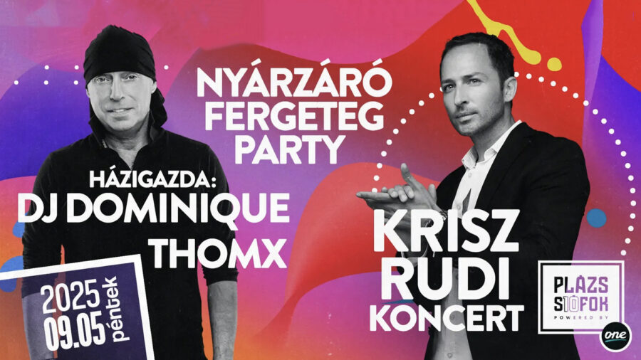 Nyárzáró party - Dj Dominique & Krisz Rudi / Plázs Siófok / 2025.09.05.