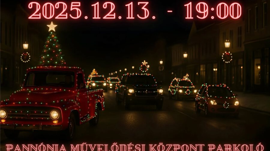 Karácsonyi Autós Felvonulás 2025 Balatonalmádi