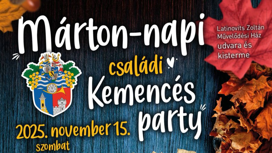 Márton-napi családi kemencés party 2025 Balatonszemes