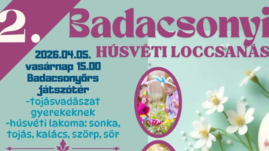 Badacsonyi Húsvéti Loccsanás 2026